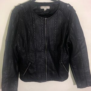 New York & Company Faux Leather Jacket